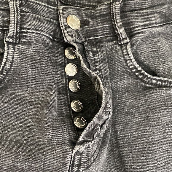 Zara black straight leg jeans size USA 4 - Picture 3 of 3